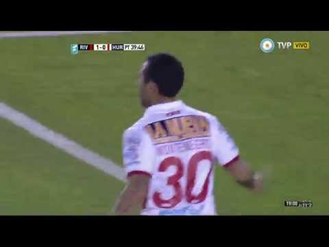 Gol de Montenegro. River 1 - Huracán 1 | Primera División 2015 - Fecha 22
