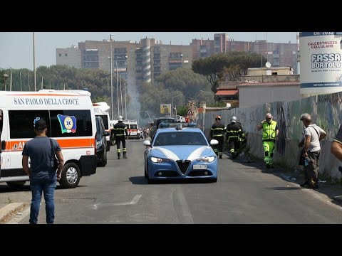 Emergency services on site after fuel station blast rattles Rome | AFP