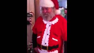 Santas gonna kick your ass