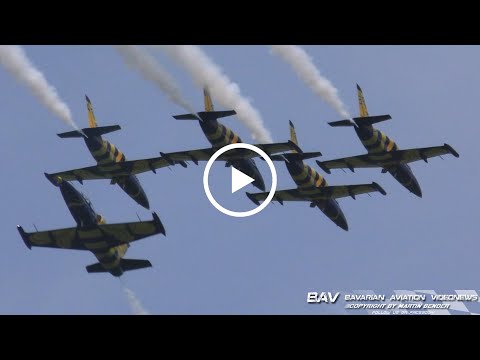 Aero L-39C Albatros - Baltic Bees Jet Team - Display at Mollis Airfield | Zigermeet19