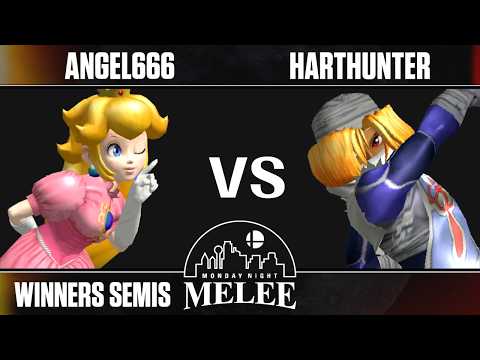 MNM 487 - Losers Quarters- Angel666 (Peach) VS GRAM | harthunter (Sheik) - SSBM