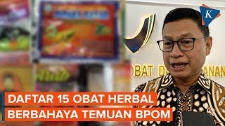 Download lagu 15 Dangerous Herbal Medicines Found by the BPOM! List and Impacts of Consumption... mp3