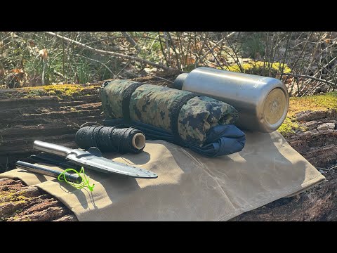 5 Piece Minimalist Wilderness Survival Kit