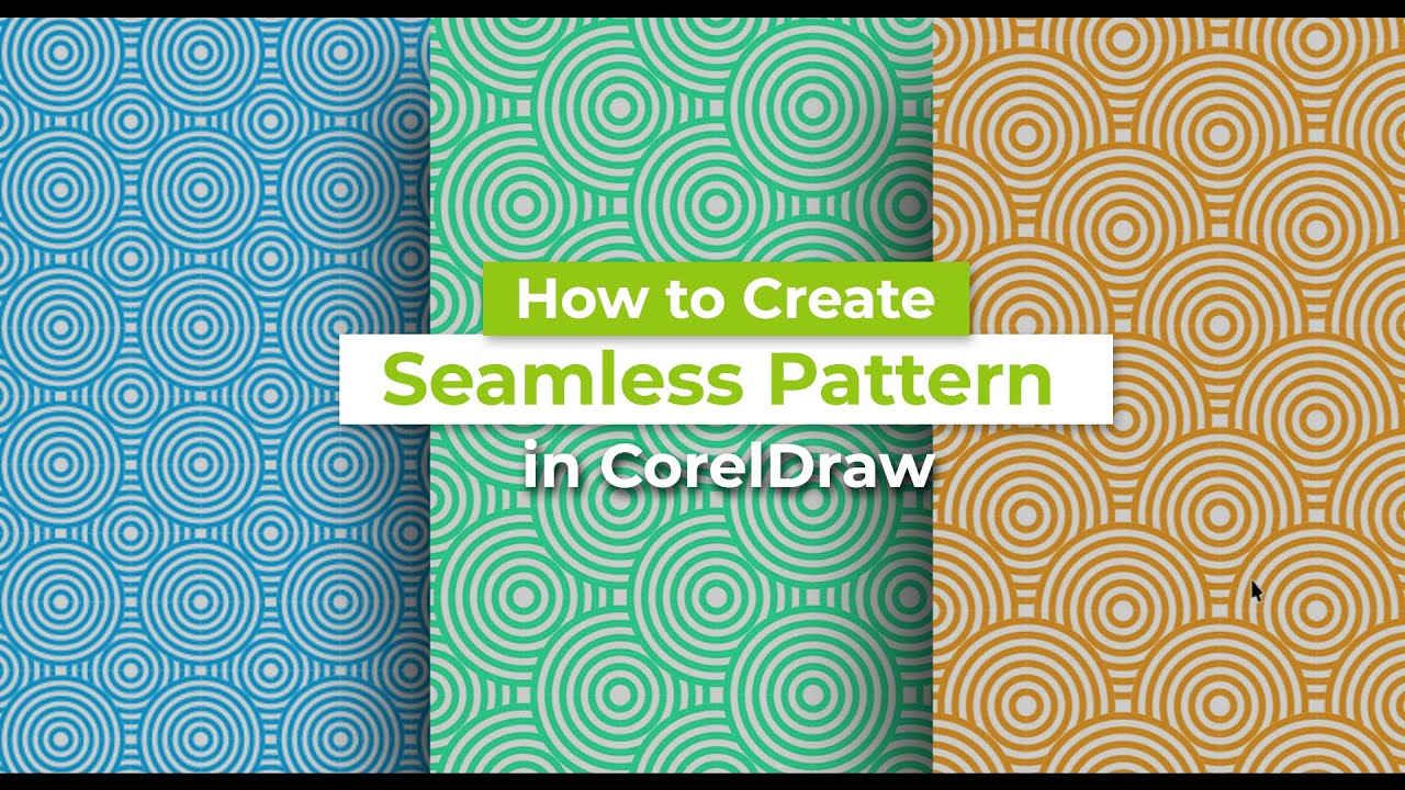 How To Create Seamless Pattern Background In CorelDraw | CorelDraw Tips | CorelDrawDesign