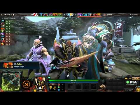 Team Empire vs PR Group Stage Game 1 - Manila Major European Qualifier - Blitz and Fogged