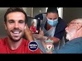 'Ah, you're lovely!' | Ox, Henderson & Lallana's heartwarming calls to care homes residents