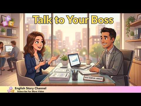 Talk to Your Boss Like a Pro | Real English Conversations for Work