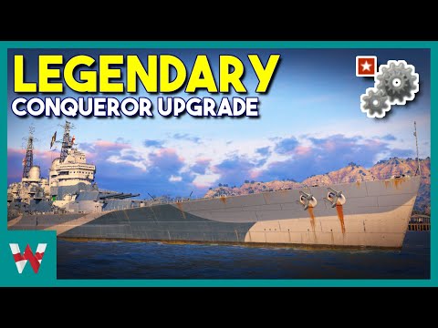 Conqueror Unique Upgrade - World of Warships