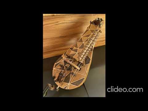 Hurdy-Gurdy With Pickup -  24 Keys - 6 string - Ukrainian Lira Hurdy Gurdy Excellent New image 12