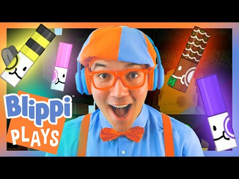 Blippi Plays 'Find The Markers' on Roblox! | Blippi Plays Roblox! | Educational Gaming Videos