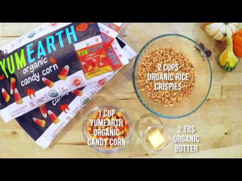 Organic Candy Corn Crispies