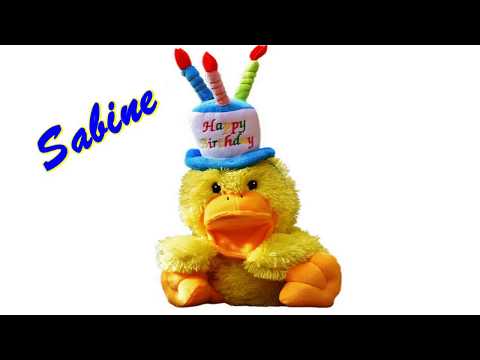 Sabine ❤️ Video Gruß für Dich ❤️ Alles Gute zum Geburtstag ❤️ Happy Birthday To You