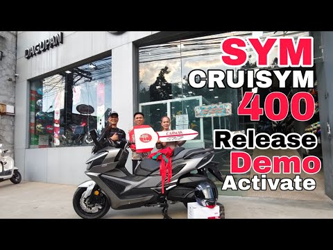 Bumili Cash Pay - All New SYM CRUISYM 400GT - Actual Unit Activation - Demo - Price - Test Ride