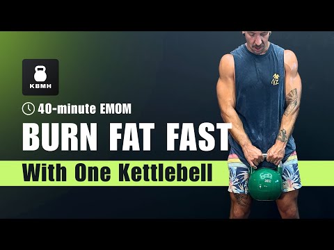 Burn Fat Fast With This 40-minute Kettlebell Workout! 🔥🥵