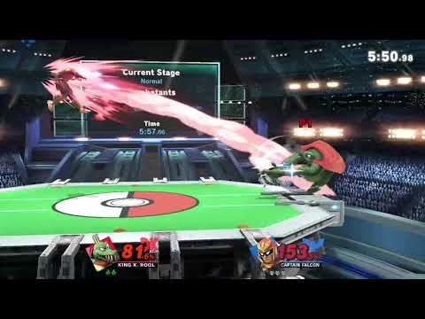 Captain Falcon (me) vs King K Rool