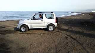 Jimny ile test sürüşü