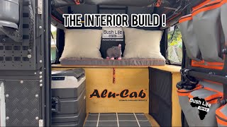 Alu-Cab Canopy Camper install ! The interior build Ep 4. Ford Ranger !
