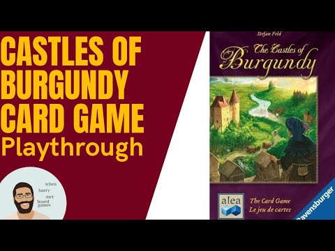 Castles of Burgundy Playthrough 