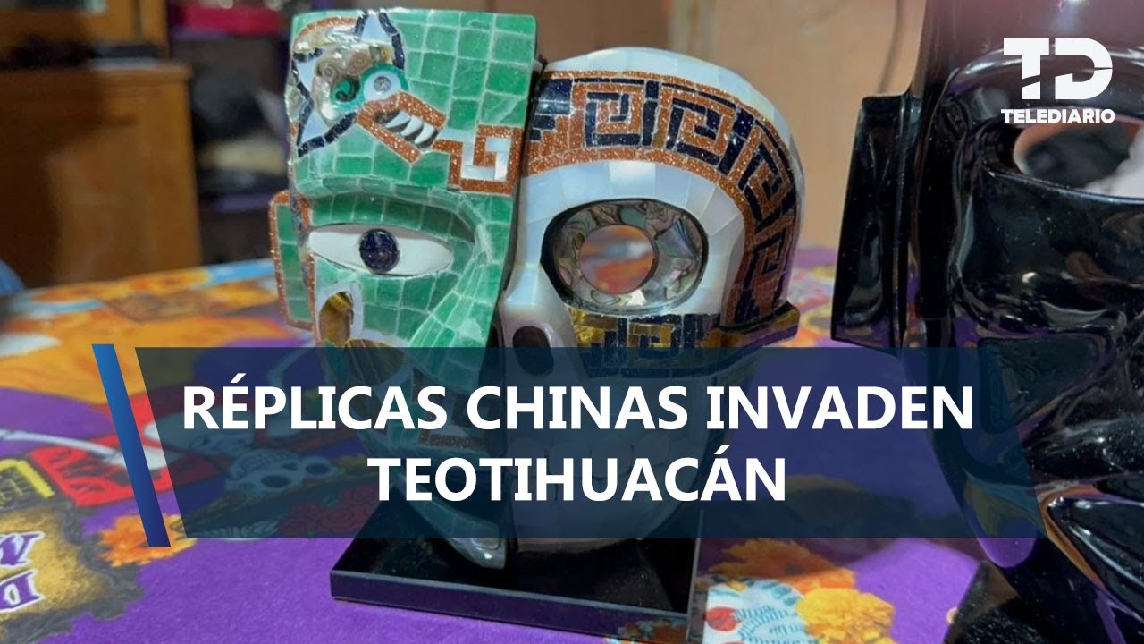 Artesanos denuncian venta de piezas falsas de obsidiana en Teotihuacán