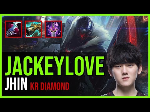 JackeyLove - JHIN vs. KAI'SA ADC | KR Diamond I
