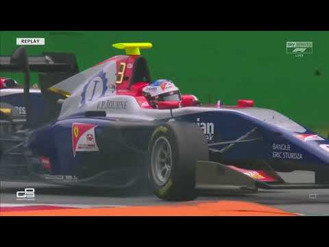 2018 GP3 Monza Race 2 - Piquet vs Alesi for the Win
