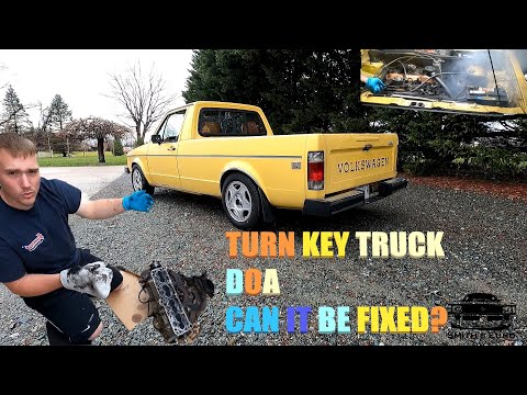 I Bought a MK1 Caddy Truck and it Instantly Blows Up
