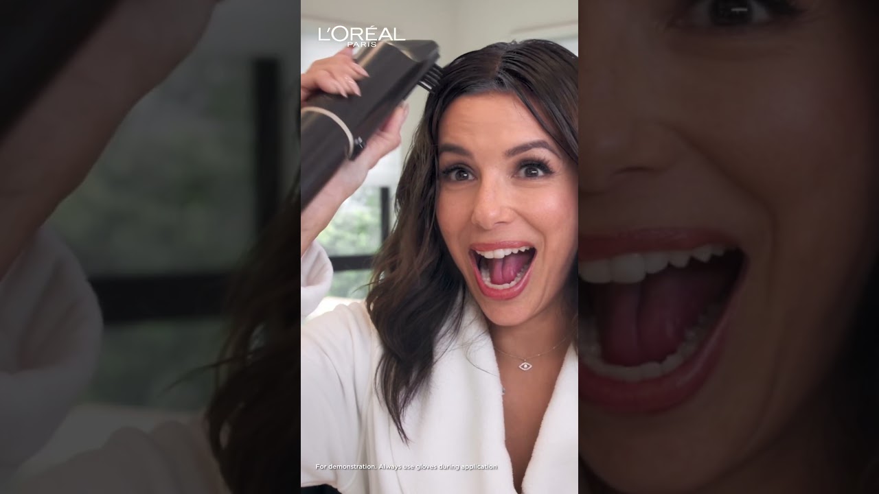 L’Oréal Paris Colorsonic Hair Color Device with Eva Longoria