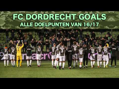 FC Dordrecht - alle doelpunten 1e seizoenhelft 2016-2017