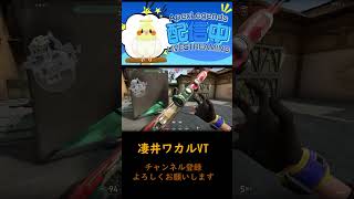 【valorant】オペの力でラウンド取れたよ【#shorts】
