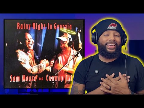 Conway Twitty ft  Sam Moore -  Rainy Night In Georgia | REACTION