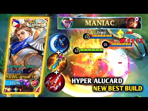 ALUCARD BURST CRITICAL BUILD IS HERE! | TOP GLOBAL ALUCARD BEST BUILD! | MLBB