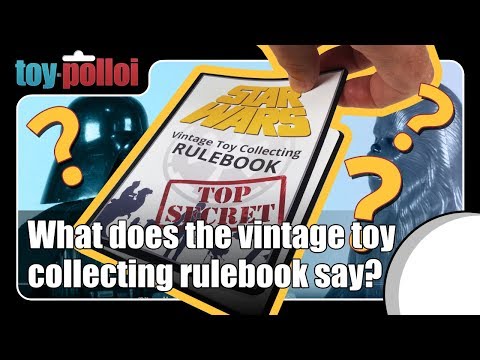 What does the Star Wars vintage toy Collecting Rulebook actually say?