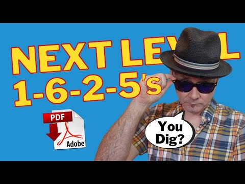 Improvising I-VI-II-V Chord Progression: 11 Levels Plus a Bonus Level