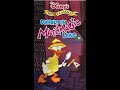 Opening To Donald In Mathmagic Land UK VHS 1990