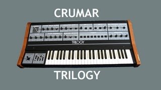 Video thumbnail for CRUMAR TRILOGY Analog Synthesizer 1981 | HD DEMO by AnalogAudio1