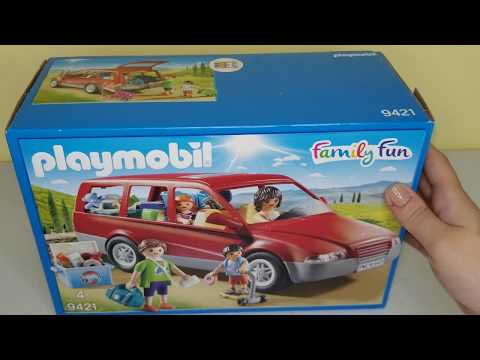 UNBOXING | PLAYMOBIL FAMILY FUN CAR|  GOING ON VACATION