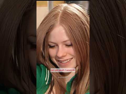 Thumbnail for AVRIL LAVIGNE INTERVIEW #avrillavigne #2000s #interview #fyp #shorts #avrillavignetour #europe by Avril Lavigne