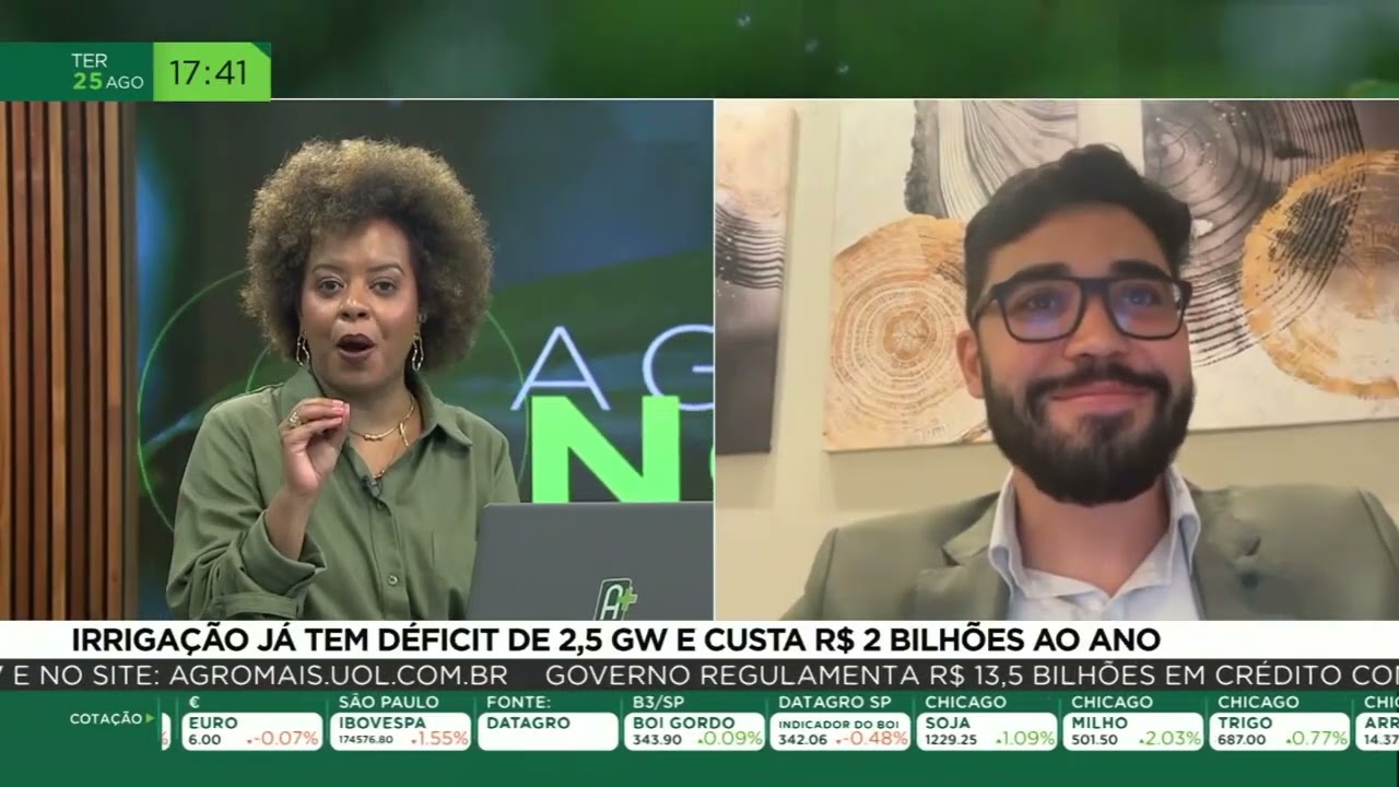 Irrigação já tem déficit de 2,5GW e custa R$2 bilhões ao ano