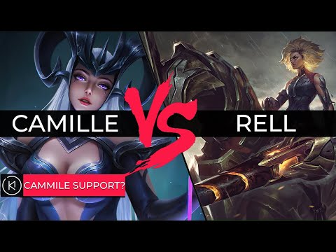 Camille Support VS Rell Game play Is she a Viable support? S11