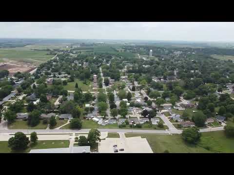 Atlantic Iowa - 360 Drone Video - Atlantic Middle School