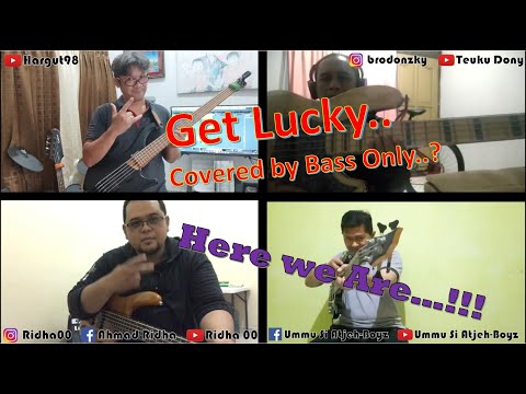 Get Lucky (Bass Cover) - Aruners Bassists