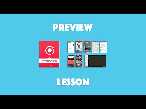 PREVIEW (Lesson 01): Anatomy of an Ionic 4 Application - Building Mobile Apps with Ionic & Angular