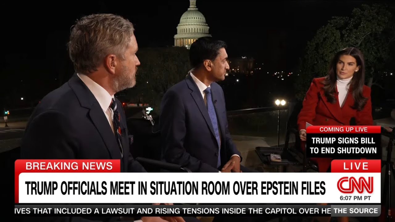 Representatives Thomas Massie and Ro Khanna Talk Epstein Files with CNN's Kaitlan Collins