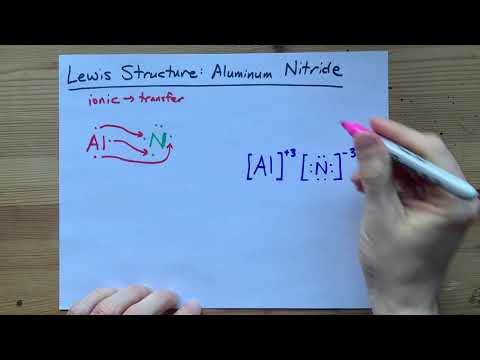 Lewis Structure of AlN, Aluminum Nitride