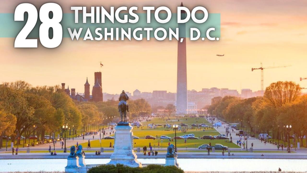 Best Things To Do in Washington DC 2025 4K