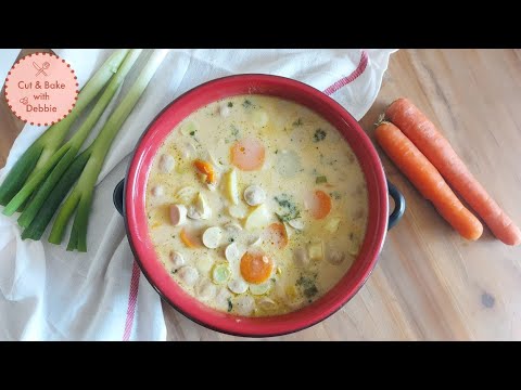 Creamy Potato Soup - German Recipe - Kremig Kartoffel...