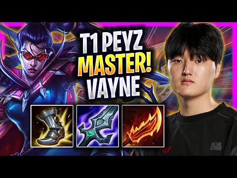 T1 PEYZ THE NEW MASTER OF VAYNE! - T1 Peyz Plays Vayne ADC vs Kai'sa!