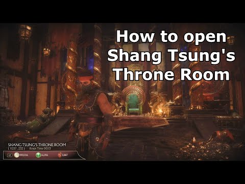 MK11 Krypt - How to open Shang Tsung's Throne Room and unlock his Treasure Caches