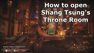 MK11 Krypt - How to open Shang Tsung