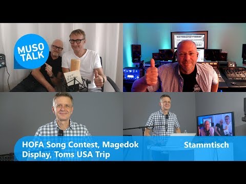 HOFA Song Contest, Magedok, Tom USA Report - Stammtisch